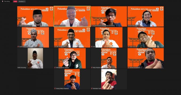 Siap Menangkan Pemilu 2024, PIP Korea Selatan Lantik 12 Duta PKS