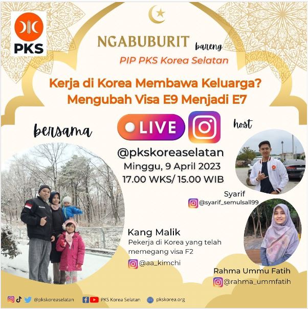 Kerja di Korea Membawa Keluarga? Mengubah Visa E9 menjadi E7